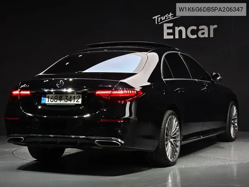 S-Class W223 S500L 4Matic VIN: W1K6G6DB5PA206347 Lot: 39961681