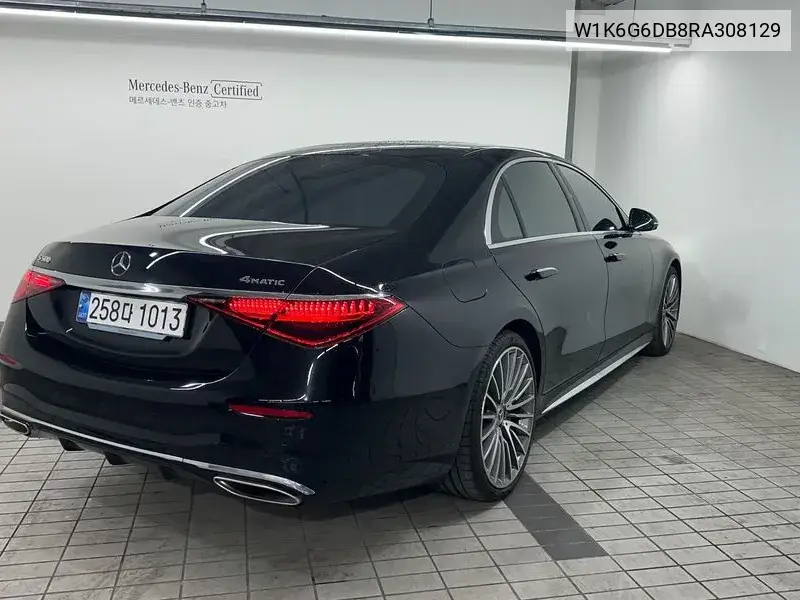 S-Class W223 S500L 4Matic VIN: W1K6G6DB8RA308129 Lot: 39559039