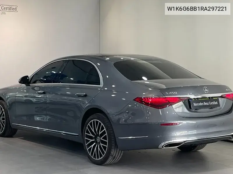 S-Class W223 S450L 4Matic VIN: W1K6G6BB1RA297221 Lot: 39627871