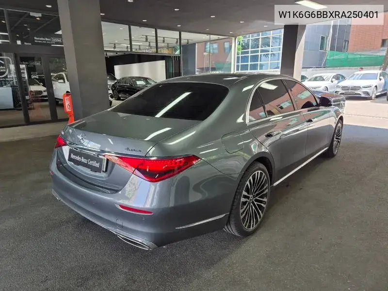 S-Class W223 S450L 4Matic VIN: W1K6G6BBXRA250401 Lot: 39628159