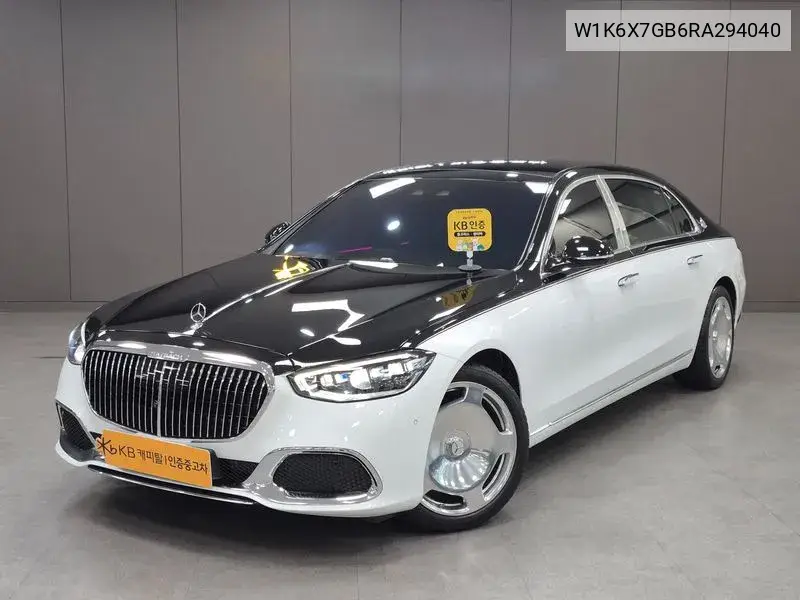 S-Class W223 Maybach S580 4Matic VIN: W1K6X7GB6RA294040 Lot: 39963233
