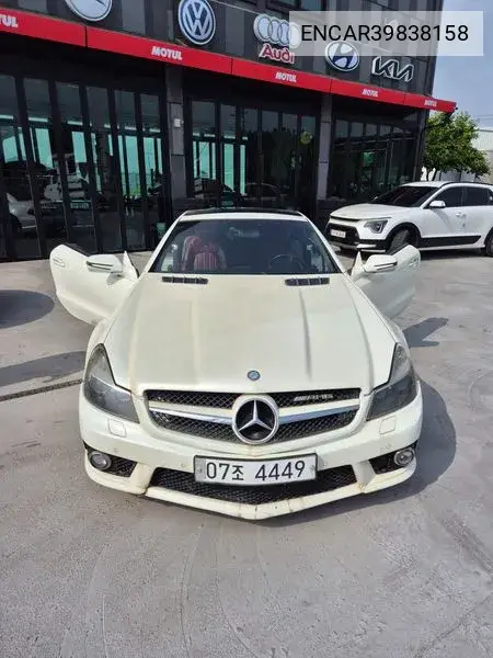 Sl-Class Sl500 R129 VIN: ENCAR39838158 Lot: 39838158