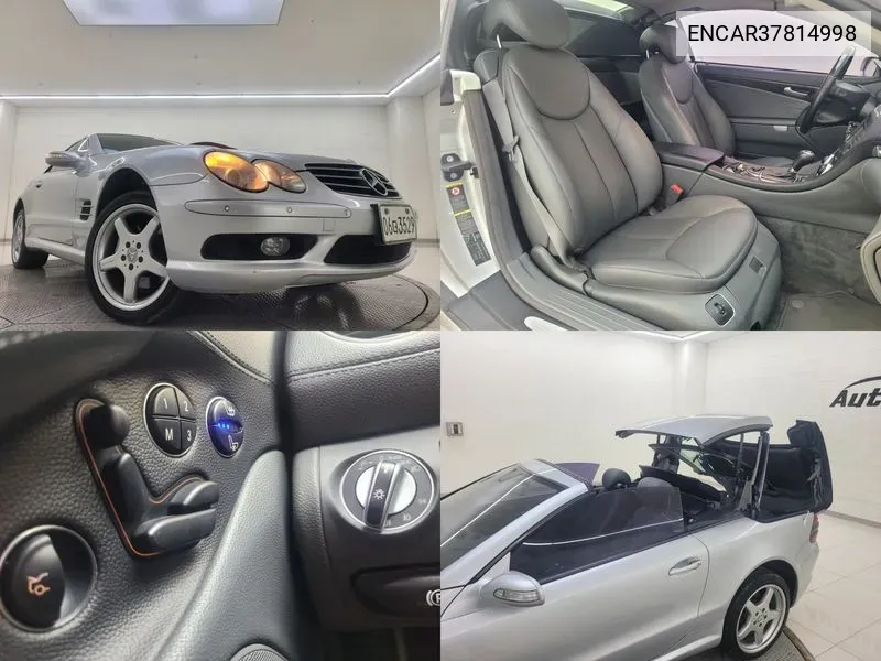 Sl-Class Sl500 R230 VIN: ENCAR37814998 Lot: 37814998