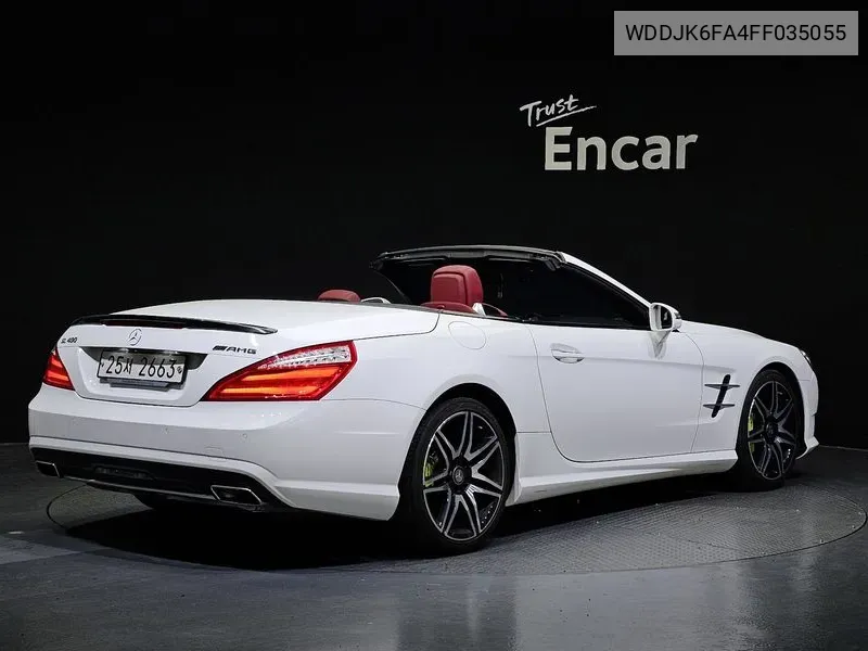 New Sl-Class Sl400 R231 VIN: WDDJK6FA4FF035055 Lot: 37355909
