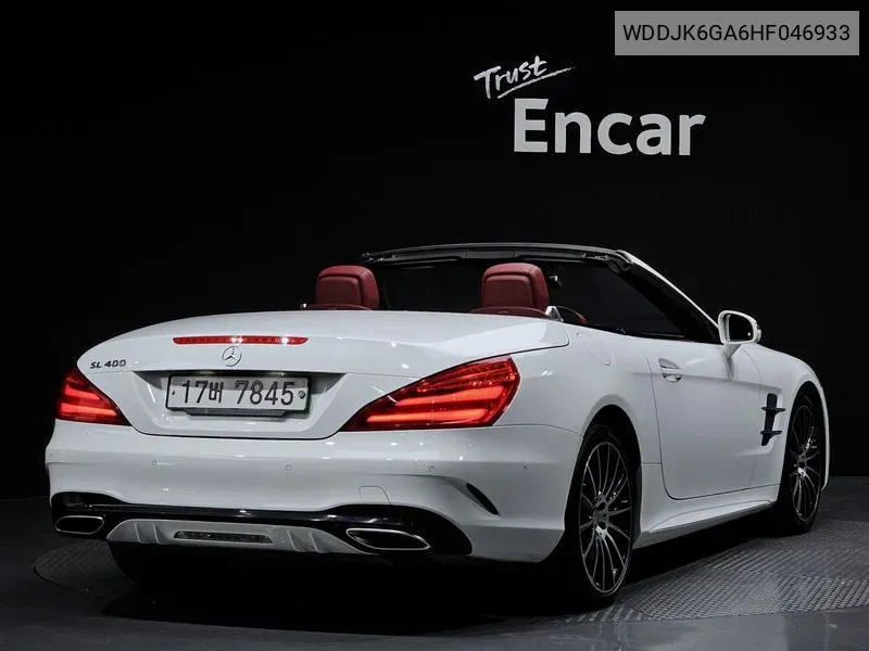 New Sl-Class Sl400 R231 VIN: WDDJK6GA6HF046933 Lot: 38490950