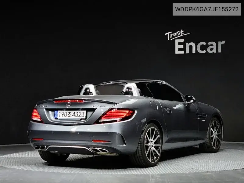 Slc-Class R172 Amg Slc43 VIN: WDDPK6GA7JF155272 Lot: 39002079