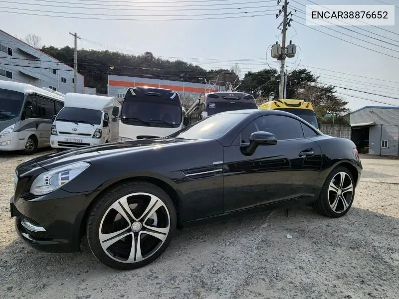 New Slk-Class 200 Blue Efficiency R172 VIN: ENCAR38876652 Lot: 38876652