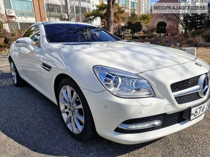 New Slk-Class 200 Blue Efficiency R172 VIN: WDDPK4JA0CF03555 Lot: 39094338