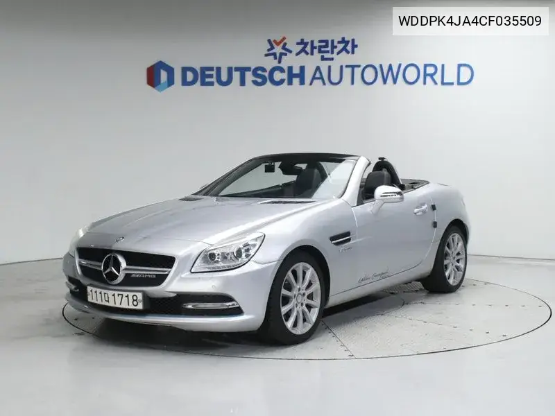 New Slk-Class 200 Blue Efficiency R172 VIN: WDDPK4JA4CF035509 Lot: 39552237