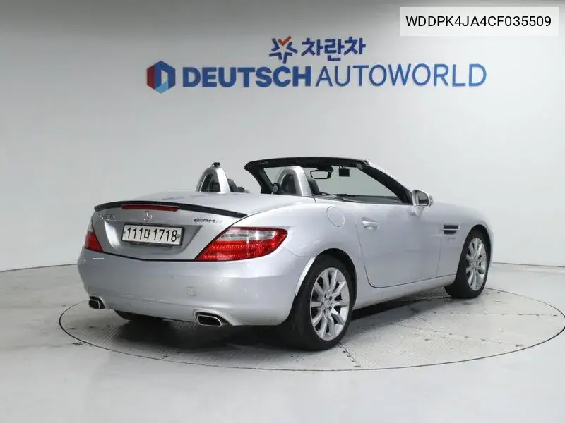 New Slk-Class 200 Blue Efficiency R172 VIN: WDDPK4JA4CF035509 Lot: 39552237