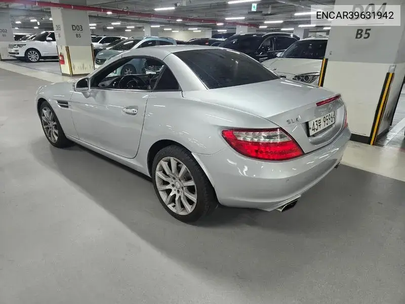 New Slk-Class 200 Blue Efficiency R172 VIN: ENCAR39631942 Lot: 39631942