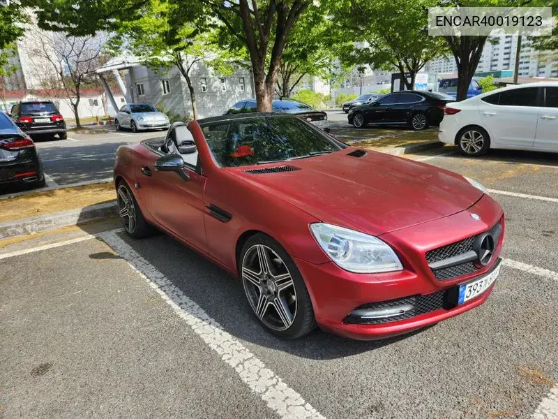 New Slk-Class 200 Blue Efficiency R172 VIN: ENCAR40019123 Lot: 40019123