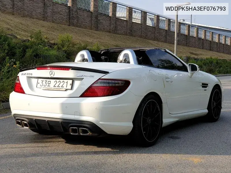New Slk-Class 350 Blue Efficiency R172 VIN: WDDPK5HA3EF076793 Lot: 39832606
