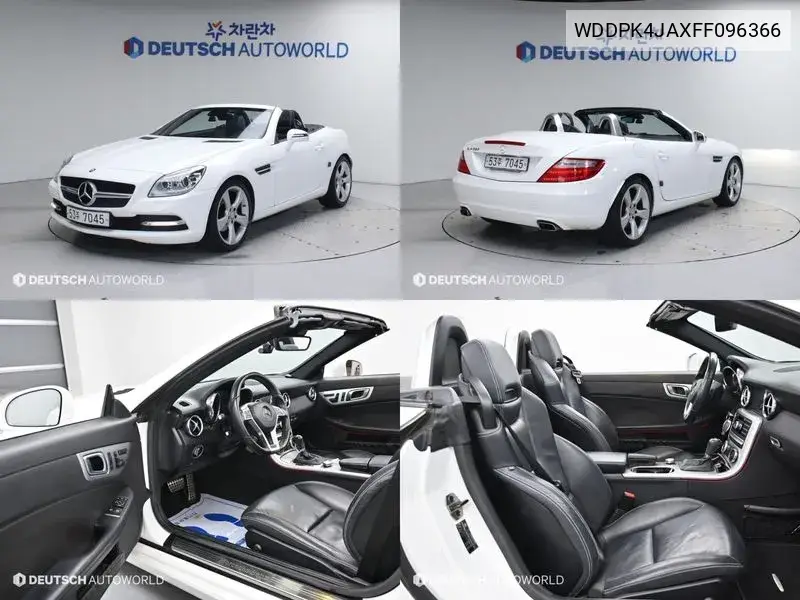 New Slk-Class 200 Blue Efficiency R172 VIN: WDDPK4JAXFF096366 Lot: 39397038
