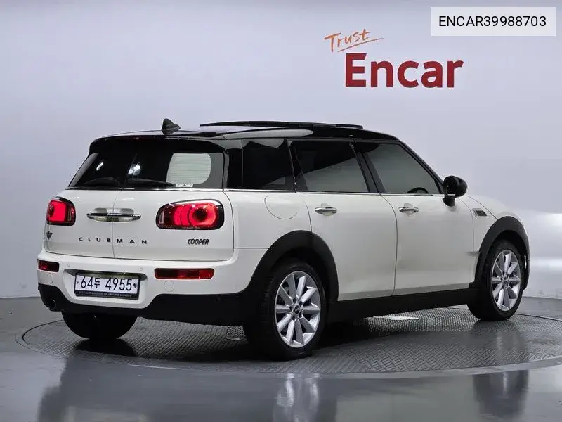Cooper Club Man Basic 2Nd Generation VIN: ENCAR39988703 Lot: 39988703
