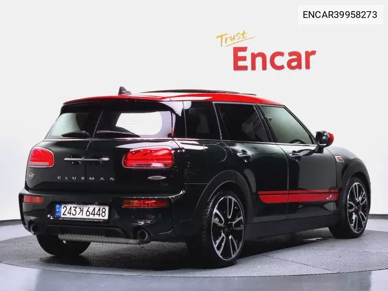 Cooper S Club Man 2Nd Generation VIN: ENCAR39958273 Lot: 39958273