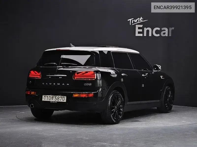 Cooper Club Man Classic 2Nd Generation VIN: ENCAR39921395 Lot: 39921395
