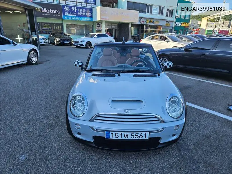 Cooper S Convertible Basic 1St Generation VIN: ENCAR39981039 Lot: 39981039
