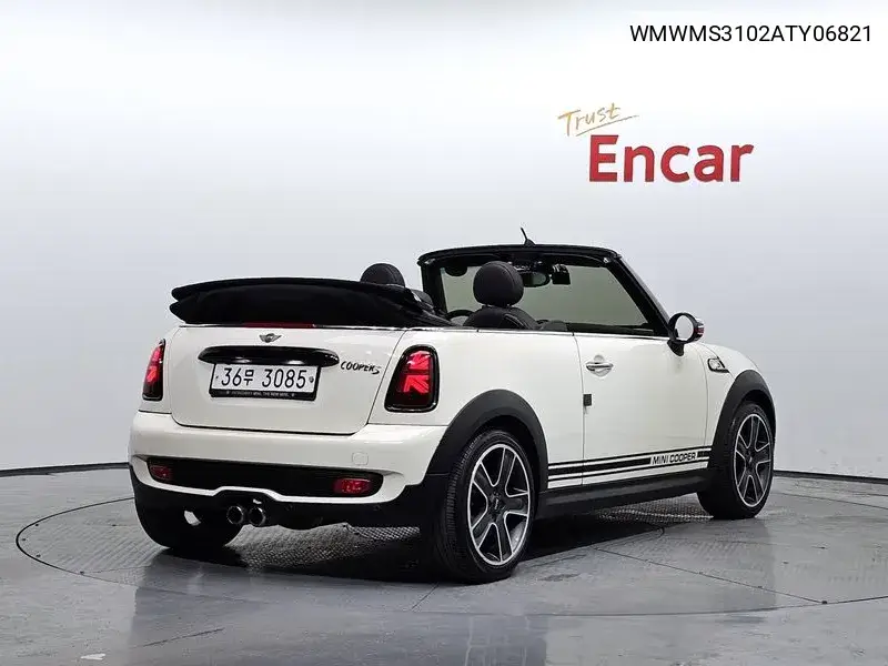 Cooper S Convertible Basic 2Nd Generation VIN: WMWMS3102ATY06821 Lot: 39940704