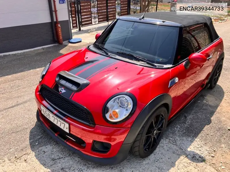 Cooper S Convertible Basic 2Nd Generation VIN: ENCAR39344733 Lot: 39344733