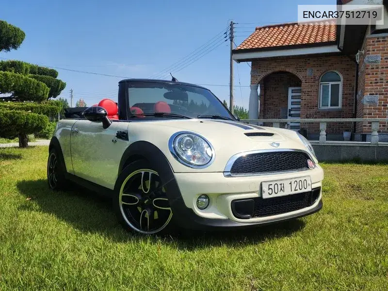 Cooper S Convertible Basic 2Nd Generation VIN: ENCAR37512719 Lot: 37512719