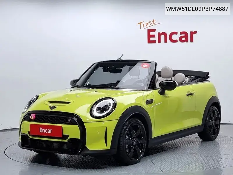 Cooper S Convertible Classic 3Rd Generation VIN: WMW51DL09P3P74887 Lot: 39875632