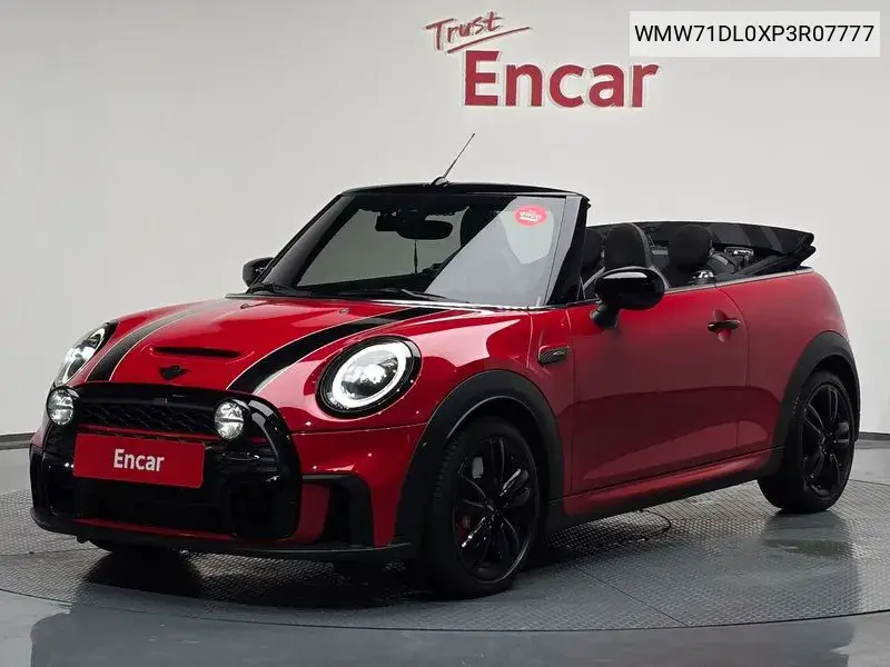 Cooper S Convertible Jcw 3Rd Generation VIN: WMW71DL0XP3R07777 Lot: 39963375