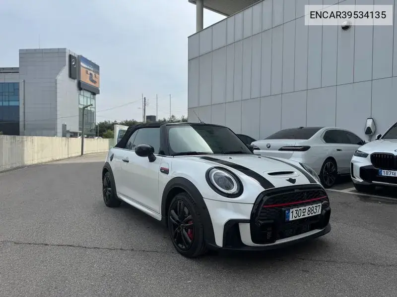 Cooper S Convertible Jcw 3Rd Generation VIN: ENCAR39534135 Lot: 39534135