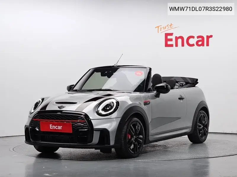 Cooper S Convertible Jcw 3Rd Generation VIN: WMW71DL07R3S22980 Lot: 39555086