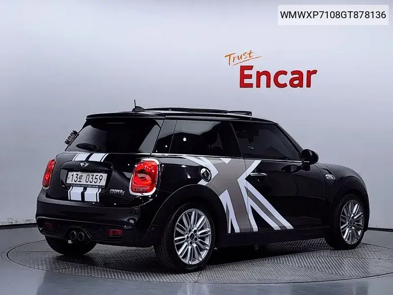 Cooper S Basic 3Rd Generation VIN: WMWXP7108GT878136 Lot: 39628921