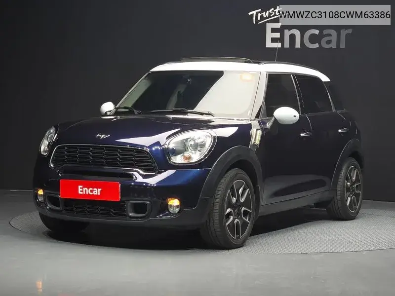 Cooper S Countryman Basic 1St Generation VIN: WMWZC3108CWM63386 Lot: 39528196