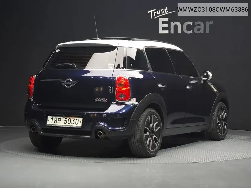 Cooper S Countryman Basic 1St Generation VIN: WMWZC3108CWM63386 Lot: 39528196