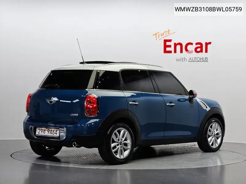 Cooper Countryman Basic 1St Generation VIN: WMWZB3108BWL05759 Lot: 39914806