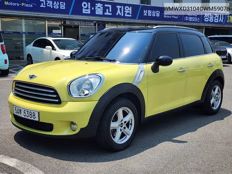 Cooper D Countryman Se 1St Generation VIN: WMWXD3104CWM59078 Lot: 39863440