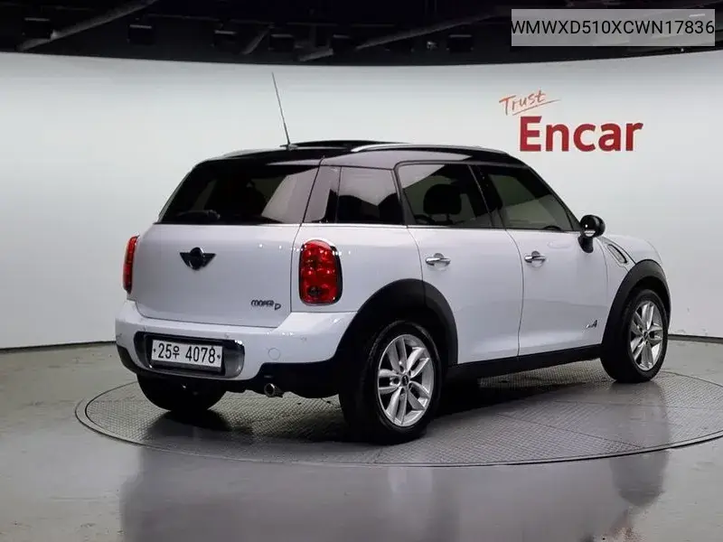 Cooper D Countryman All4 1St Generation VIN: WMWXD510XCWN17836 Lot: 39888613