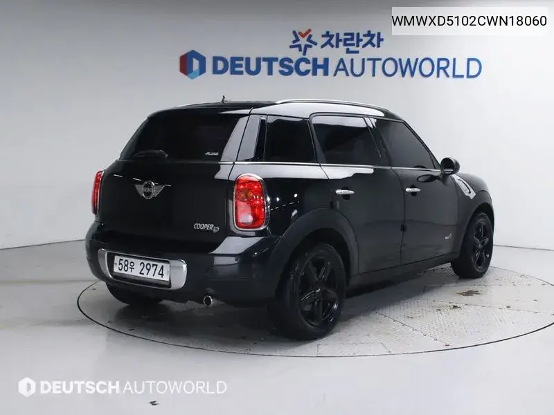 Cooper D Countryman All4 1St Generation VIN: WMWXD5102CWN18060 Lot: 39898233
