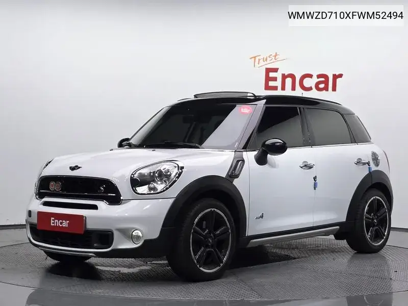 Cooper Sd Countryman All4 1St Generation VIN: WMWZD710XFWM52494 Lot: 39912496