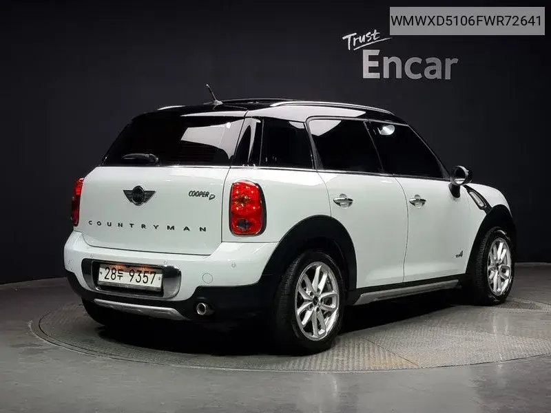 Cooper D Countryman All4 1St Generation VIN: WMWXD5106FWR72641 Lot: 40001411
