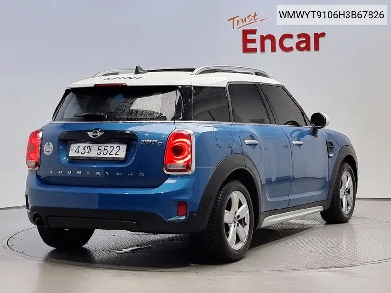 Mini Cooper D Countryman Basic 2Nd Generation VIN: WMWYT9106H3B67826 Lot: 38067243