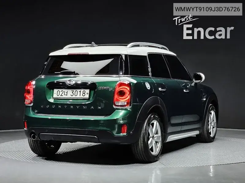 Cooper D Countryman Basic 2Nd Generation VIN: WMWYT9109J3D76726 Lot: 39582648