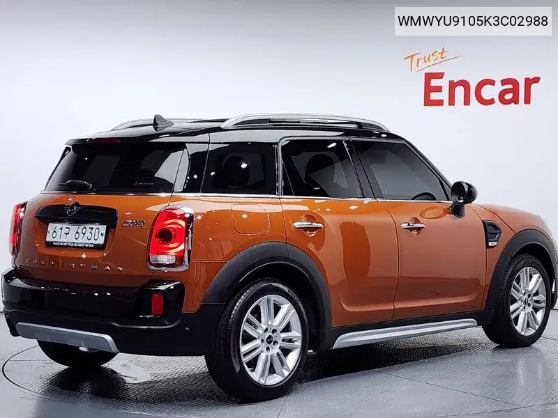 Cooper Countryman High Generation VIN: WMWYU9105K3C02988 Lot: 39923401
