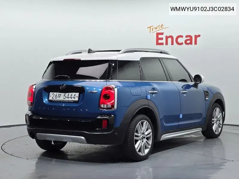 Cooper Countryman High Generation VIN: WMWYU9102J3C02834 Lot: 39962007