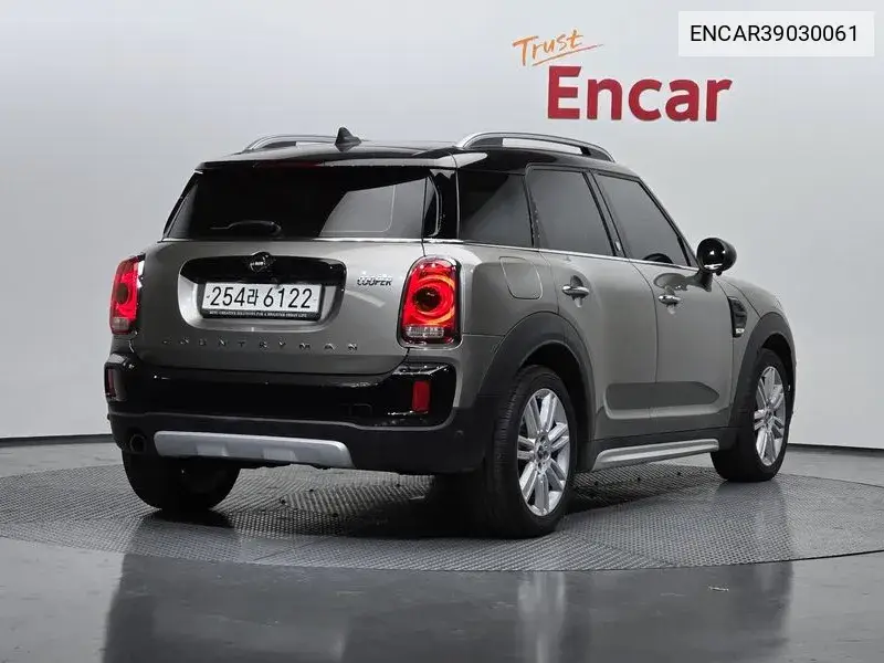 Cooper Countryman High Generation VIN: WMWYU9109K3K35490 Lot: 39030061