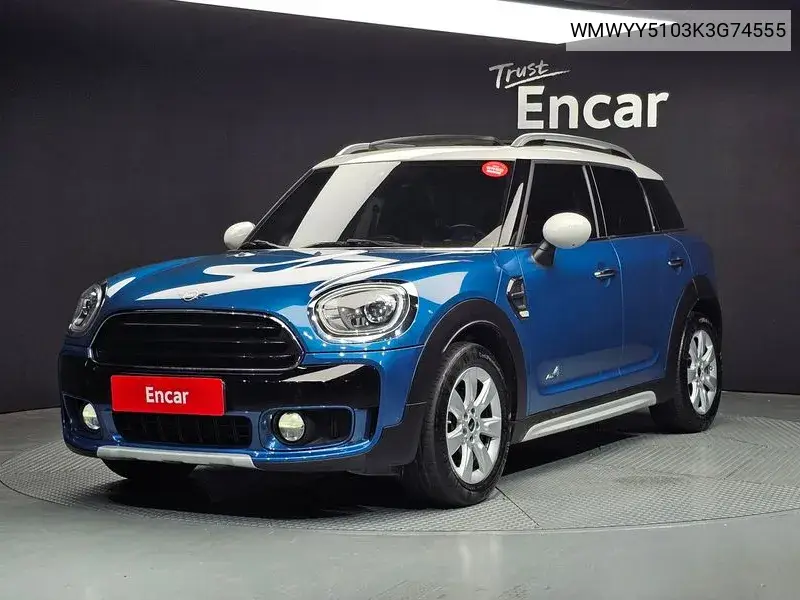 Cooper D Countryman All4 2Nd Generation VIN: WMWYY5103K3G74555 Lot: 39958355
