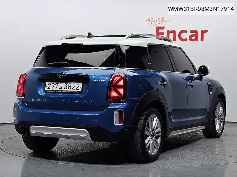 Cooper Countryman High Generation VIN: WMW31BR08M3N17914 Lot: 39595262