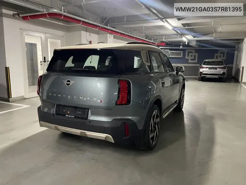 Cooper S Countryman 3Rd Generation All4 Fa Bird VIN: WMW21GA03S7R81395 Lot: 39617740