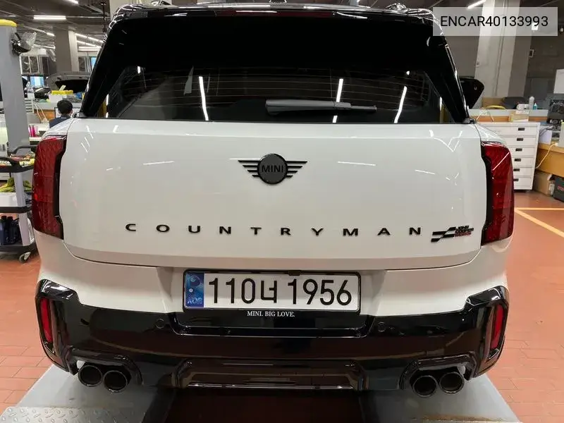 Cooper S Countryman 3Rd Generation All4 Jcw VIN: ENCAR40133993 Lot: 40133993