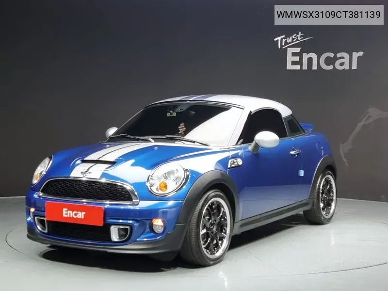 Cooper S Coupe 1.6 VIN: WMWSX3109CT381139 Lot: 38103648