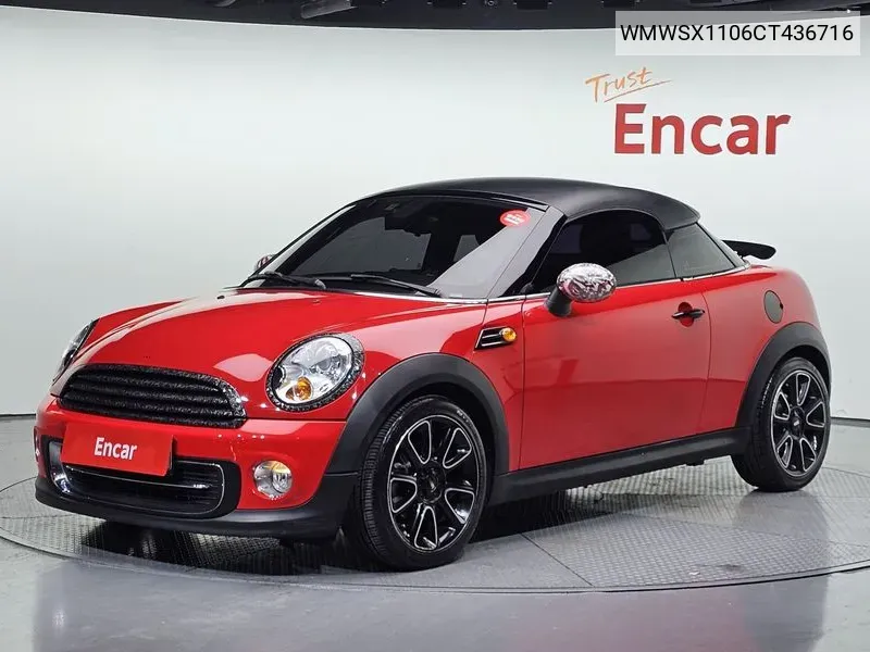 Cooper Coupe 1.6 VIN: WMWSX1106CT436716 Lot: 38902581