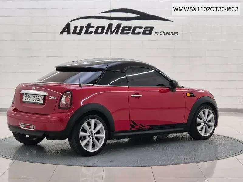 Cooper Coupe 1.6 VIN: WMWSX1102CT304603 Lot: 39088522